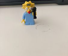 Lego Maggie Simpson from Lego 71006