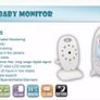 Wireless Digital Video Baby Monitor Night Vision Two Way Audio Image 9