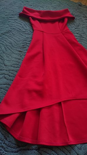Red boohoo Dress. Size 10