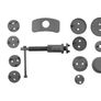 BRAND NEW 12pcs/Set Universal Car Disc Brake Caliper Tool Kit Image 2
