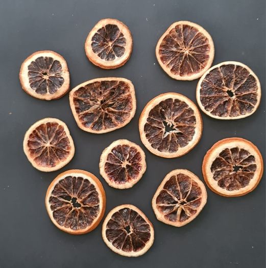 12 Dry Orange slices, christmas decoration, wreath making