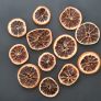 12 Dry Orange slices, christmas decoration, wreath making Image 4