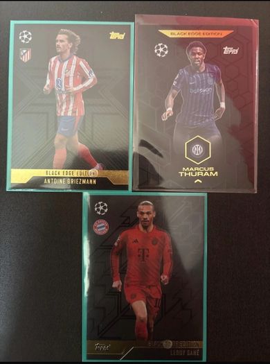 Match attax black edge cards