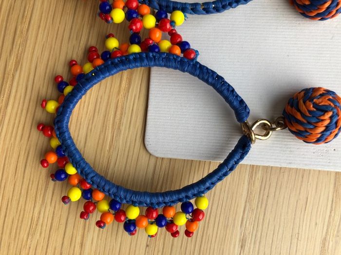 Beaded earrings boho