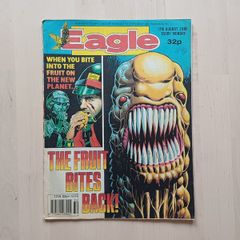 Eagle Comic August 1989 Vintage Dan Dare