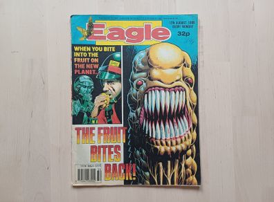 Eagle Comic August 1989 Vintage Dan Dare
