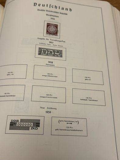 Stamp album GERMANY