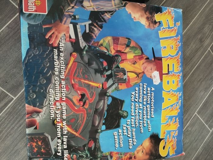 Lava Battle  Vintage Action Board Game