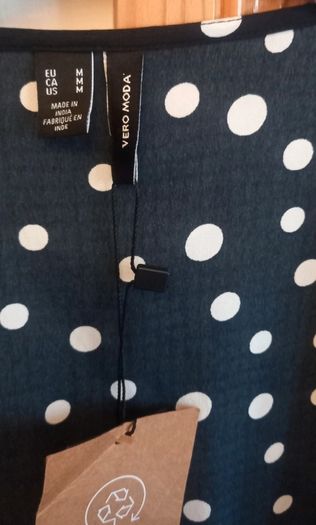 ladies polka dot dress bnwt