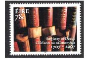 2007 Ireland 300th Anniversary of The Registry of Deeds Act Commemorative Stamp Mint Never Hinged (MNH)
