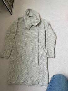 Irelands Eye 100 % wool long cardigan size Medium