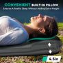 Hikenture Single Self Inflating Sleeping Pad for Camping, 3'' Ultra Thick Camping Pad with Pillow, 9.5 R-Value Insulated Camping Mattress, 4-Season Image 6