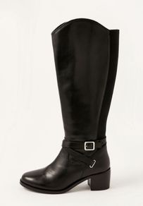 Monsoon leather buckle boots uk5