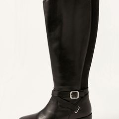 Monsoon leather buckle boots uk5