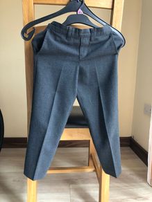 grey boys school trousers, Age 5/6 years