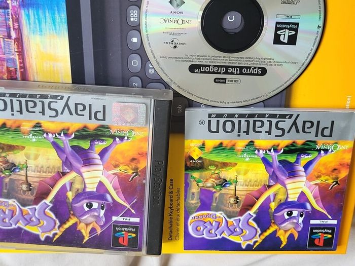Spyro The Dragon PS1 Platinum