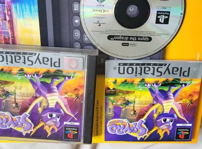 Spyro The Dragon PS1 Platinum