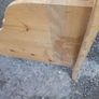 Antique  French Pine Sleigh Bed Image 4