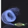 1pc Spring Shoal Fishing Net with Night Luminous Bead Ball Solid Ring Fishing Connector For Freshwater Fishing Tackle Supplies Image 2