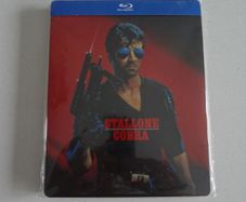 Cobra Blu Ray Steelbook (Region Free Import) Sylvester Stallone