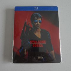 Cobra Blu Ray Steelbook (Region Free Import) Sylvester Stallone