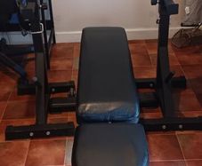 Squat Rack + Bench Combo