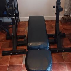 Squat Rack + Bench Combo