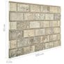 3D Wall Panels with Sand Brick Design 11 pcs EPS Image 8