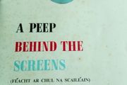 Vintage Booklet. "A Peep Behind The Screens". Advice to people thinking of buying a TV.