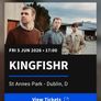 2x Kingfisher tickets Kingfishr Image 2