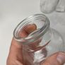 417 - Vintage Ribbed Collectible Decorative Bottles and Jars Image 6