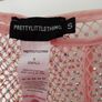 Stradivarius sparkly pink net trousers size S Image 6