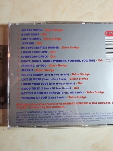 Chic And Sister Sledge CD - The Very Best Of