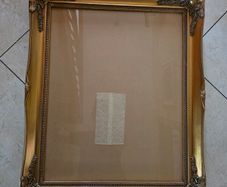 Antique Gold Picture Frame