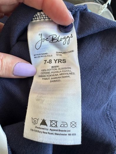 Joe Bloggs tshirt - age 7-8