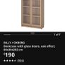 IKEA Billy Bookcase with doors Image 2