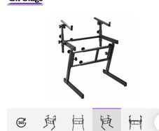 On Stage Two Tier Keyboard Stand. Only used at home. Pictures to follow as it's in family home.