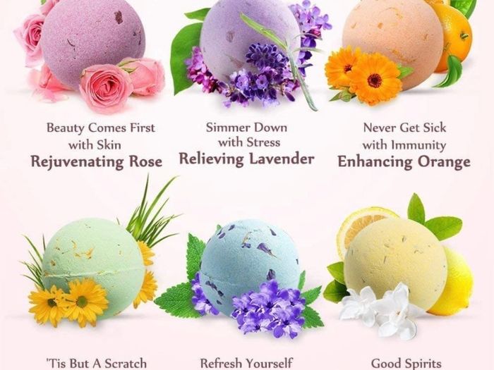 Bath Bombs Gift Set, TTRwin 12 Fizzy Bubble Bath Bath Bombs, Organic Natural Vegan Spa Bath Bomb Kit with Different Organic Essential Oils, Birthday Gift idea for Her, Girl , Men, Kids (FREE POSTAGE)