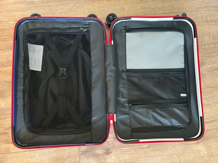Double coloured carry on suitcase 20inch