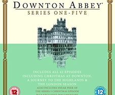 Downton Abbey Seasons 1-5 Blu Ray Brand New & Sealed.