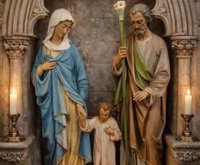 Holy Family Statue Group
