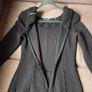 Black formal dress with leather details size 10 Image 6