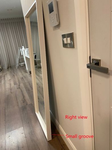 Ikea Nissedal Mirror, 65x150cm, White