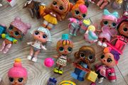 Selection of LOL dolls 24 and Pets 6