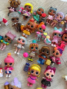 Selection of LOL dolls 24 and Pets 6