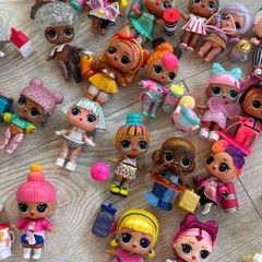 Selection of LOL dolls 24 and Pets 6