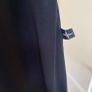 EUR15 clearout Designer Uli Schneider size 14 black viscose mix skirt with panels Image 3