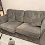 3 & 2 seater grey sofas Image 2
