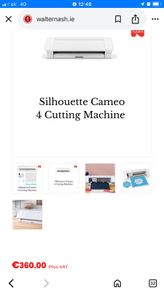 Silhouette cameo 4 black edition and vinyl included