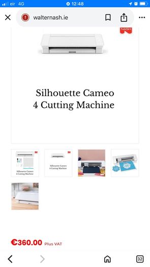 Silhouette cameo 4 black edition and vinyl included